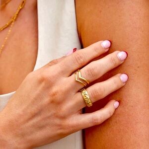 Beautiful Earth Boutique Celestial Gold Ring